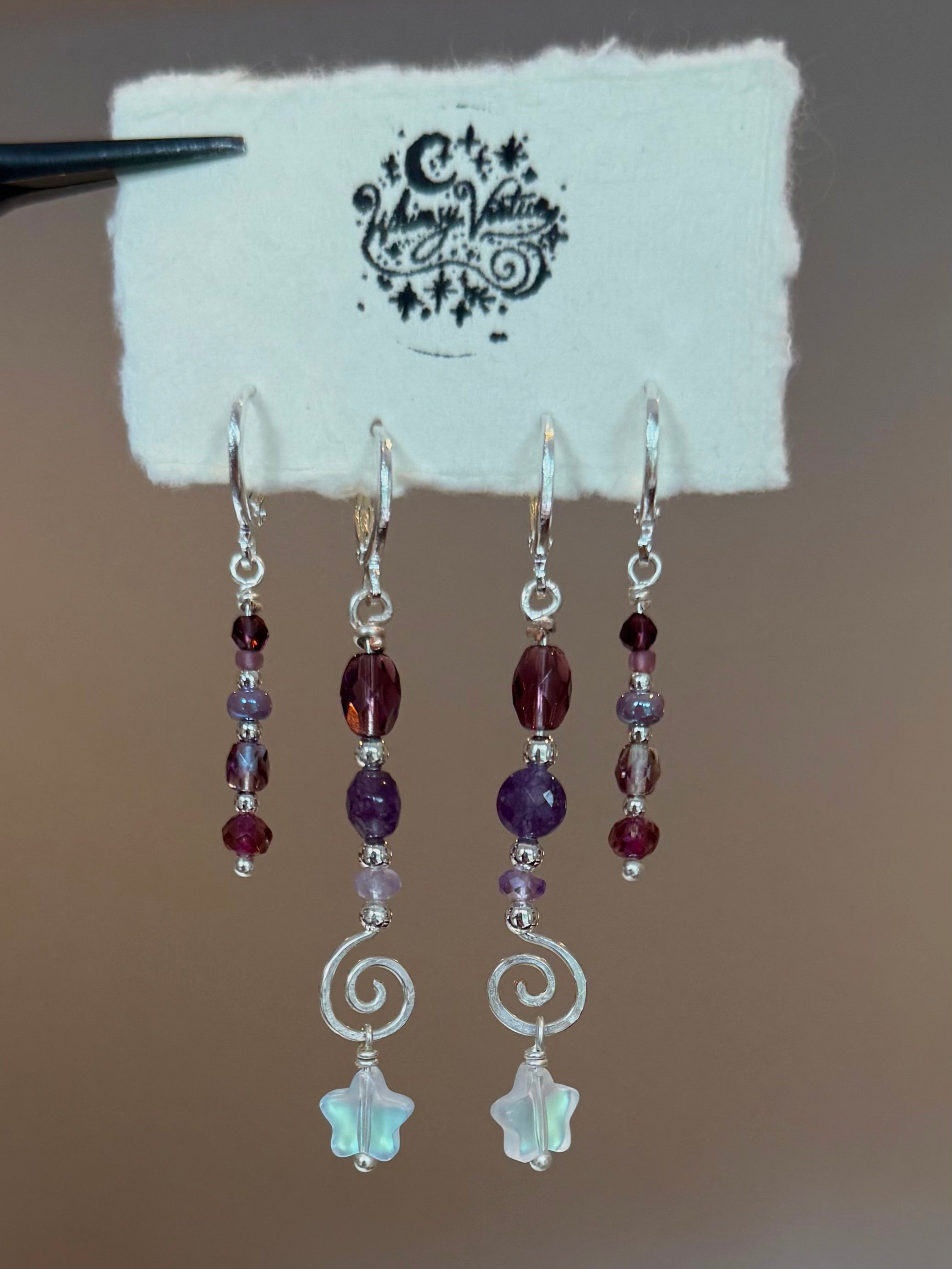 purple whimsy duo ⋆.ೃ࿔.𖥔 ݁ ˖*:･༄