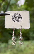 silver starry swirls⋆˚࿔